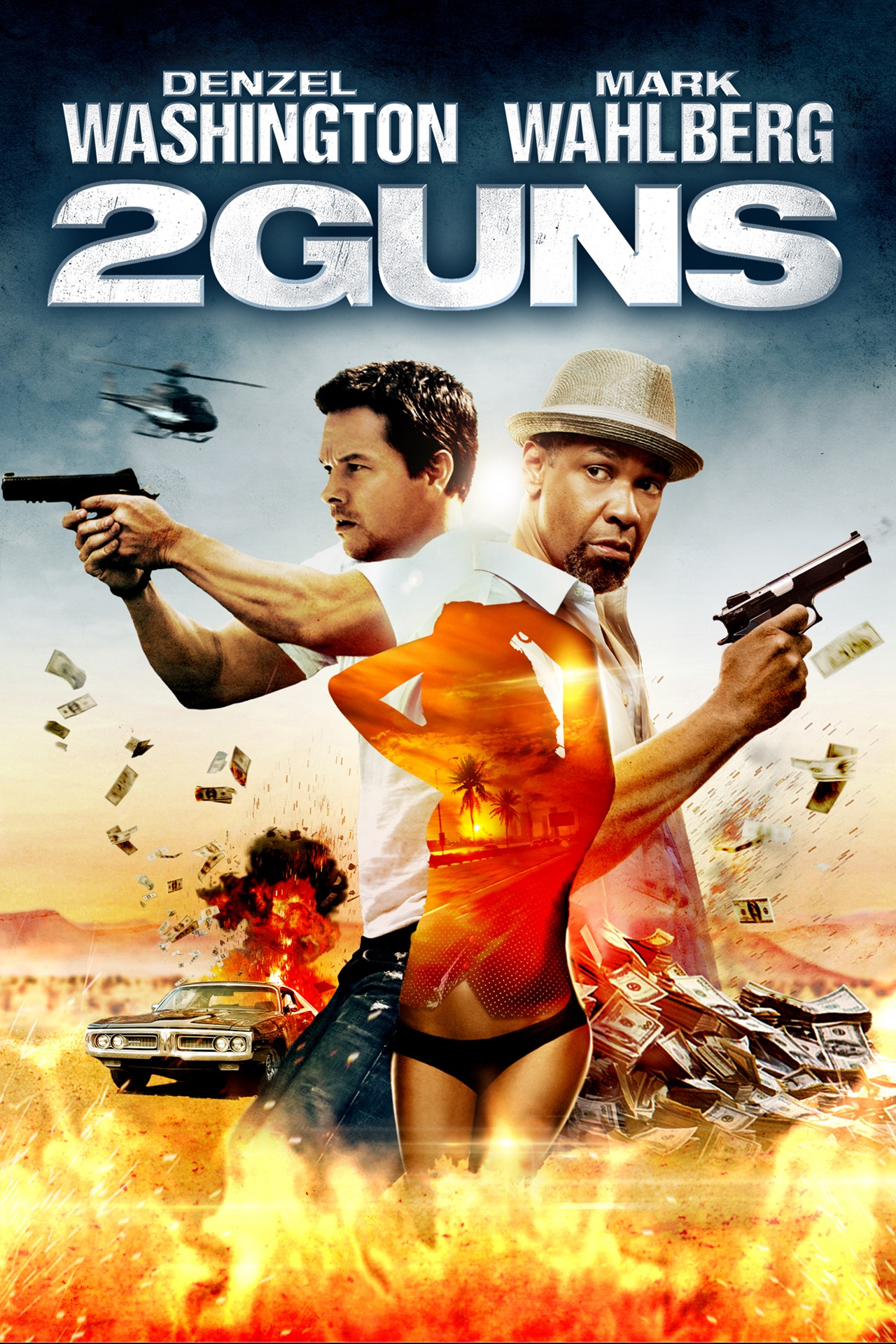 2 Guns — theatrical poster